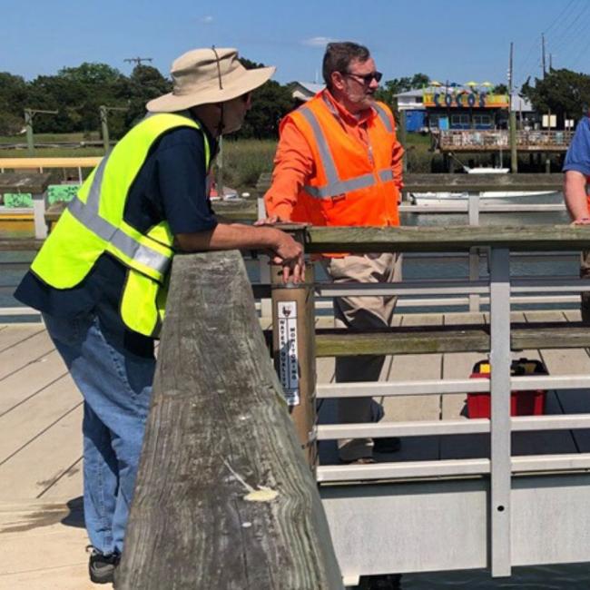Smart Sea Sensors program installation on the Savannah River.